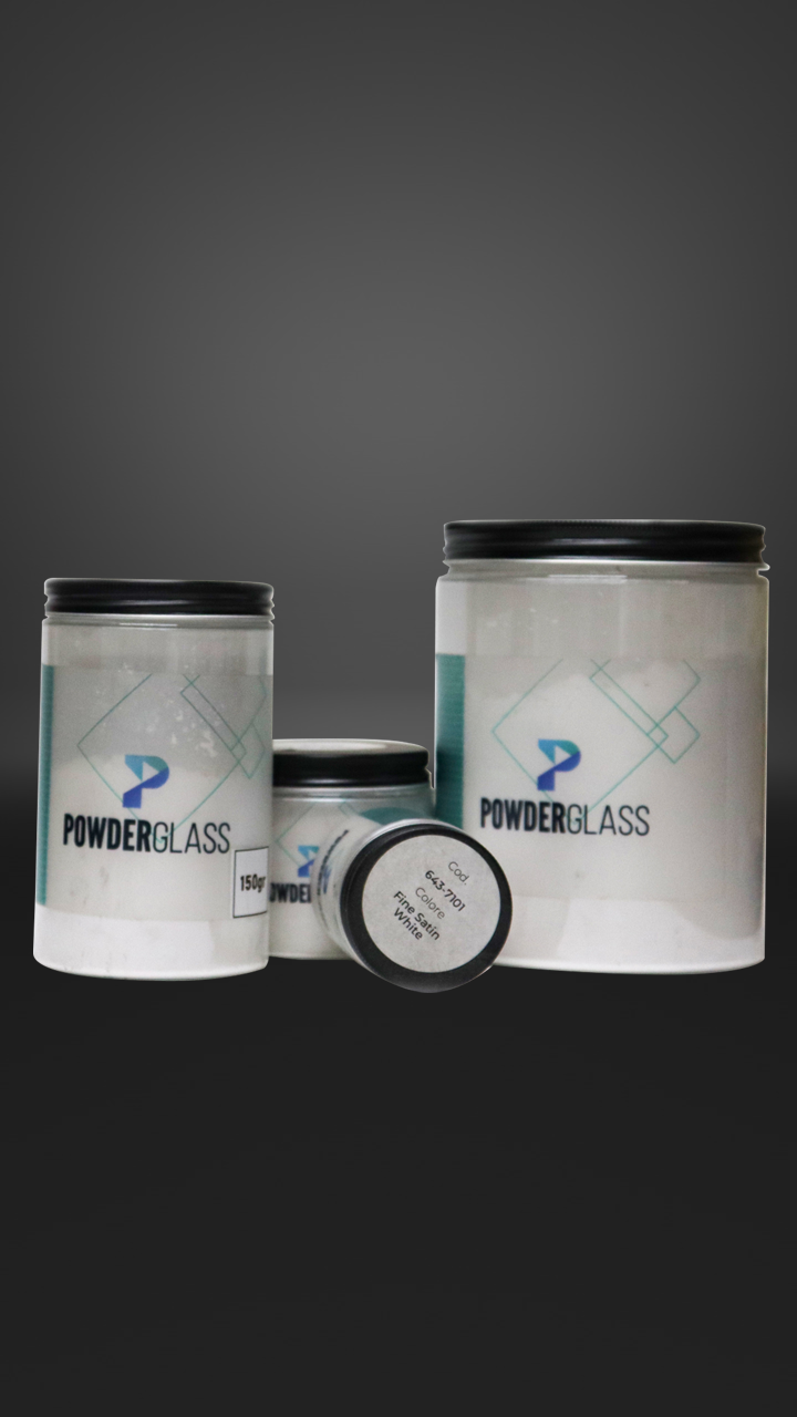 PowderGlass Fine Satin White