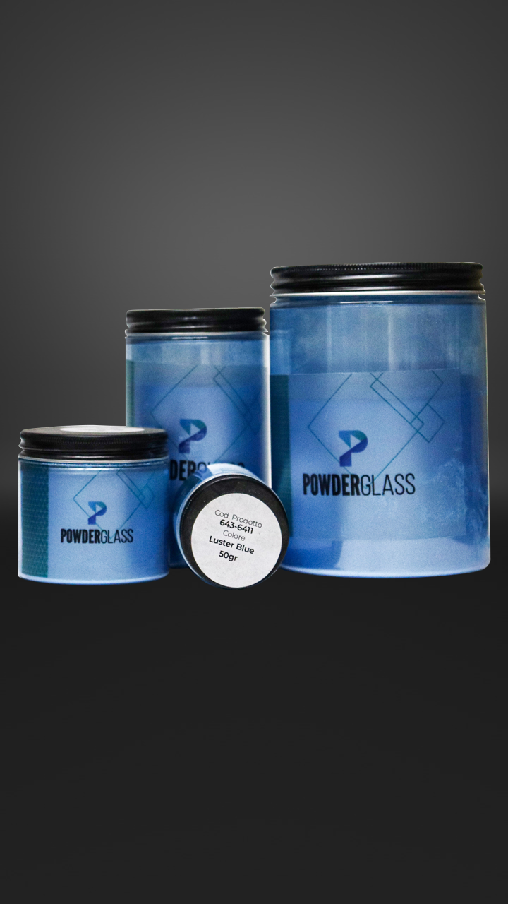 PowderGlass Luster Blue