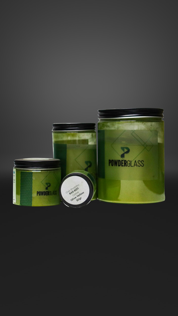 PowderGlass Olive Yellow